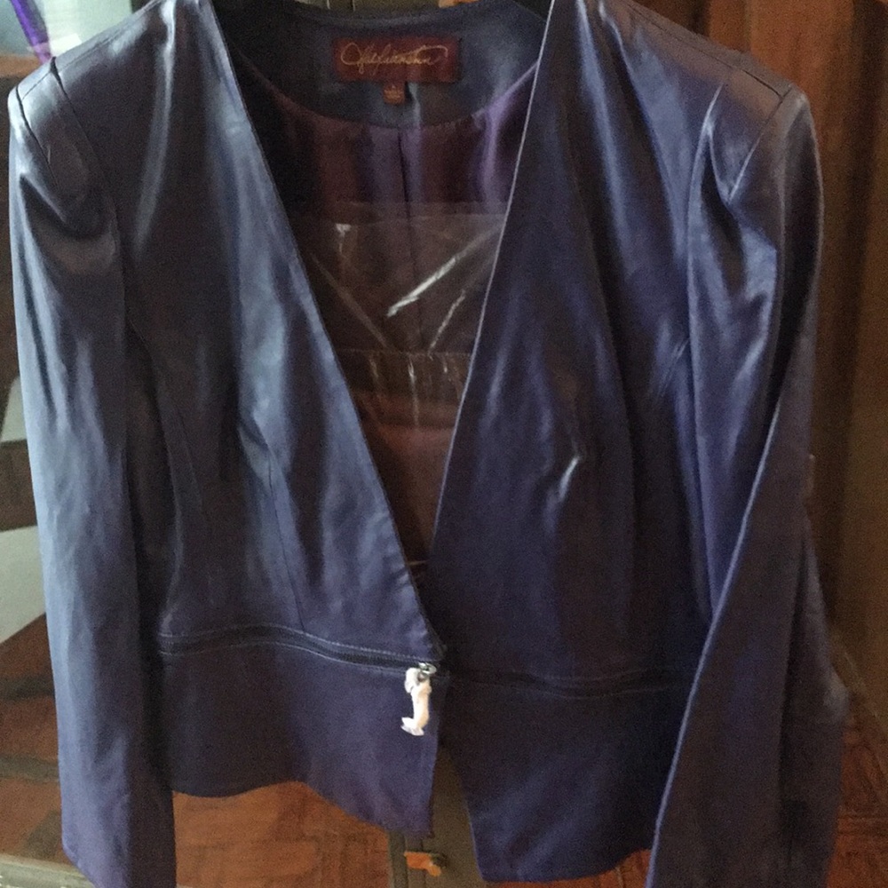 Leather jacket